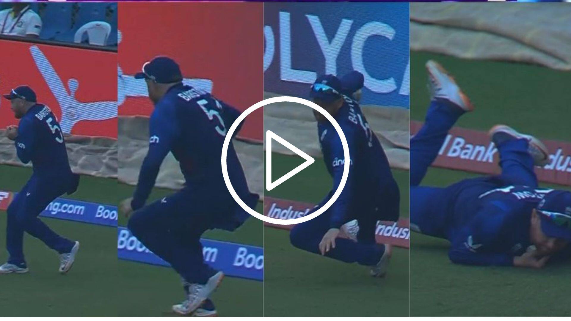 [Watch] Jonny Bairstow Falls Awkwardly, Gives Injury Scare While Taking A Skier